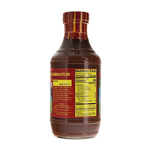 Walkerswood Jamaican Jerk Barbecue Sauce Bundle - 17 Fl Oz 500M