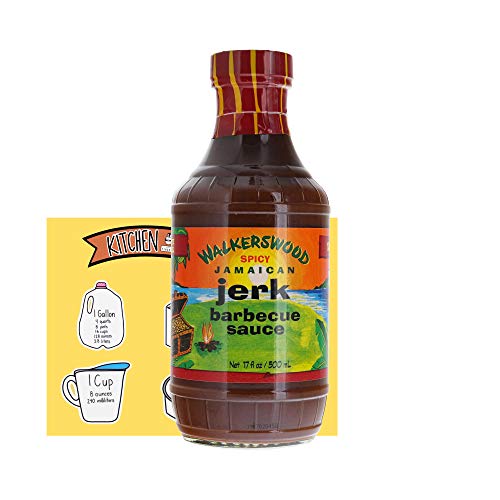 Walkerswood Jamaican Jerk Barbecue Sauce Bundle - 17 Fl Oz 500M