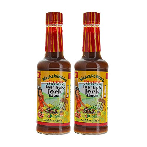 Walkerswood Las Lick Jerk Sauce Bundle 2 Pack - 6 Fl Oz 185M