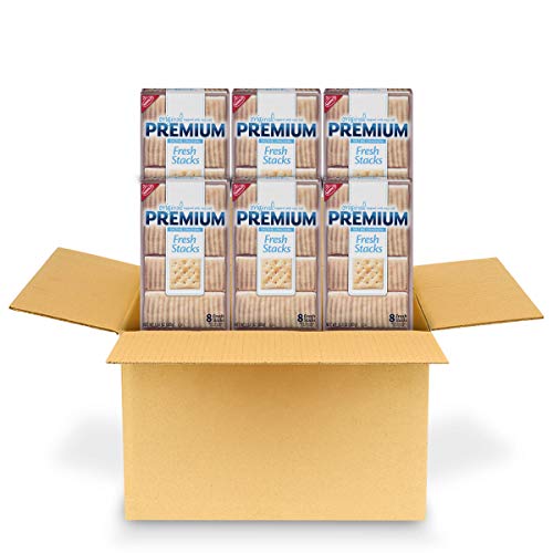 Premium Saltine Crackers, Original - Fresh Stacks, 13.6 Ounce P