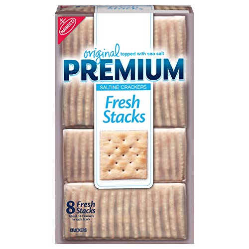Premium Original Fresh Stacks Saltine Crackers, 13.6 Oz, 2 Pack