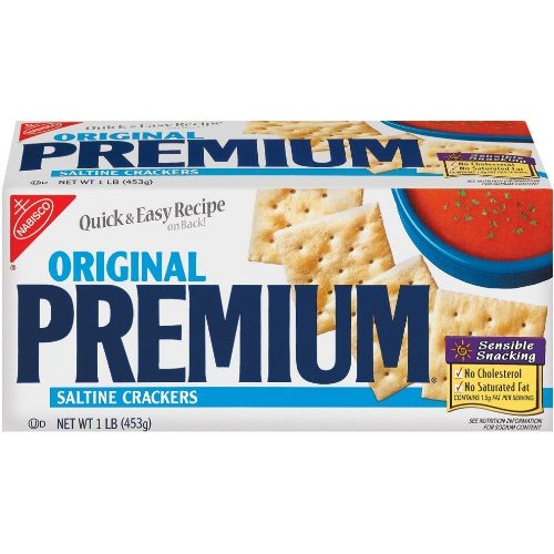 Premium Original Saltine Crackers, 16 Ounce Boxes Pack Of 3