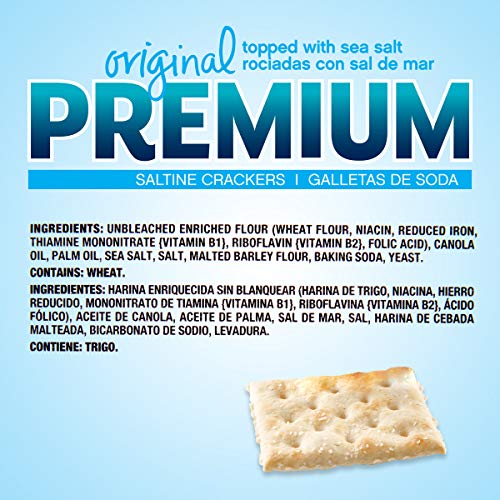 Premium Original Saltine Crackers, 6 - 24 Oz Boxes