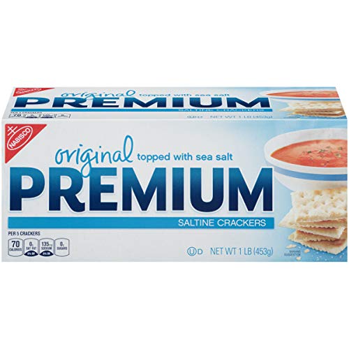 Premium Saltine Crackers, Original, 16-Ounce Box