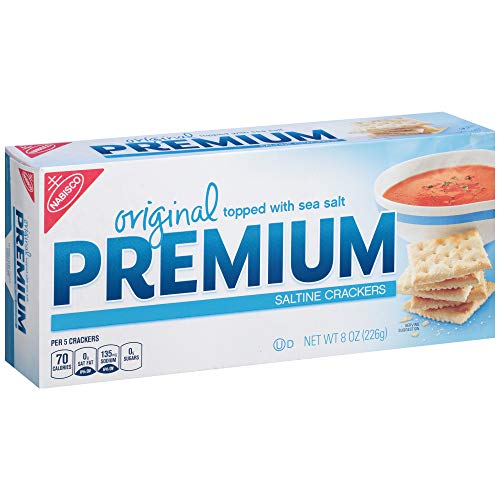 Premium Saltine Crackers Original, 8Oz Box