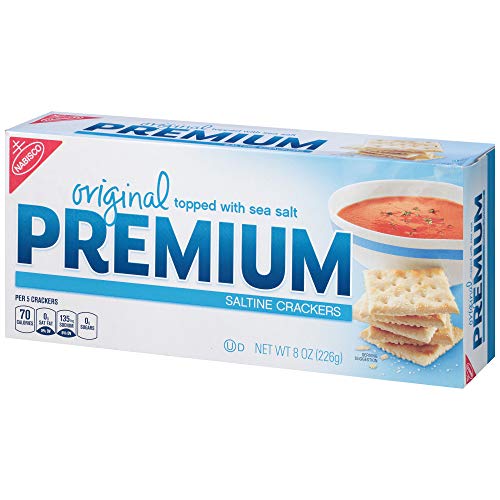 Premium Saltine Crackers Original, 8Oz Box