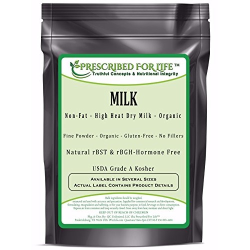 Milk, Non-Fat High Heat - Organic Hormone-Free, Non-Gmo Dry Milk Milk, Non-Fat High Heat - Organic Hormone-Free, Non-Gmo Dry Milk