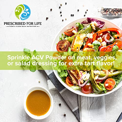Prescribed for Life Apple Cider Vinegar Powder | Organic ACV | S...