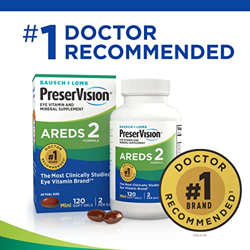 Preservision Areds 2 Eye Vitamin &Amp; Mineral Supplement, Contains