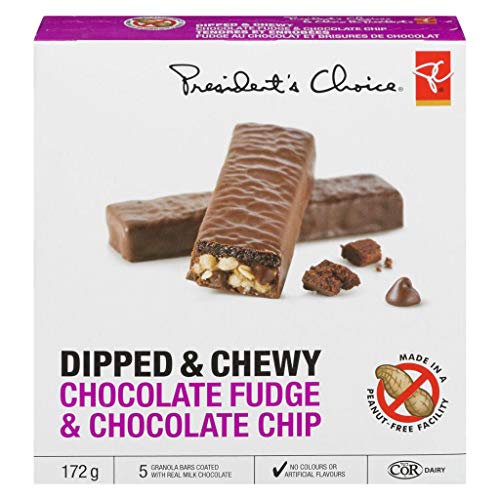 Pc Dipped &Amp; Chewy Chocolate Fudge &Amp; Chocolate Chip Bars, 172G/6.