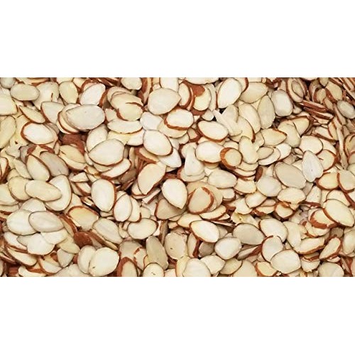 Almonds, Tasty and Fresh Sliced Raw Natural, Quality, Crunchy,...