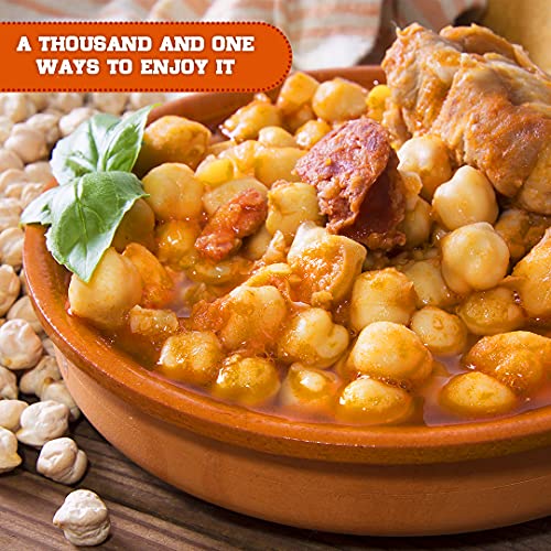 Chickpeas, White roasted salted Tasty Snack, Plant-Based Protein...