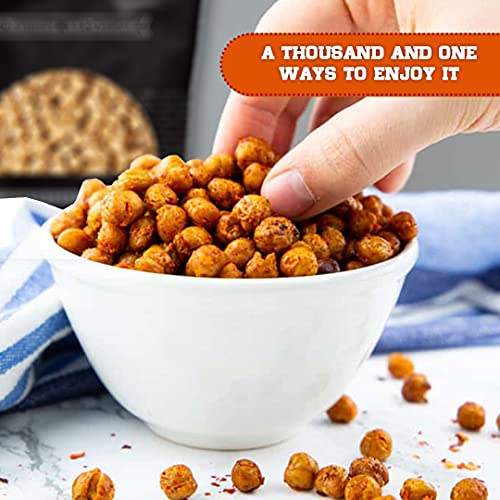 Chickpeas, Yellow single roasted unsalted, Tasty Snack, Plant-Ba...