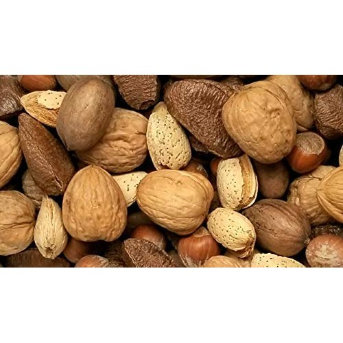 Mixed Nuts, Deluxe New May 2020 Crop In Shell Raw Large 10 Lb