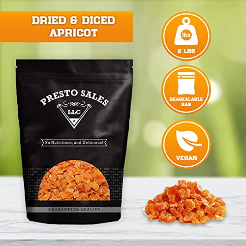 Presto Sales Apricot, Fancy chopped, Sweet Turkish, 32 oz. | No ...