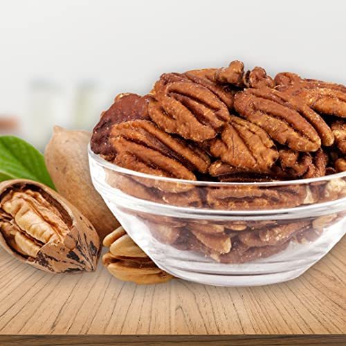 Presto Sales Pecan Halves 16 oz | Raw, USA, Unsalted, Natural | ...