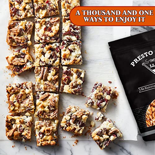 Presto Sales Pecan Large Pieces 32 oz | Raw, Unsalted, Natural |...