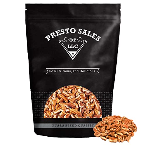 Presto Sales Pecan Large Pieces 32 oz | Raw, Unsalted, Natural |...