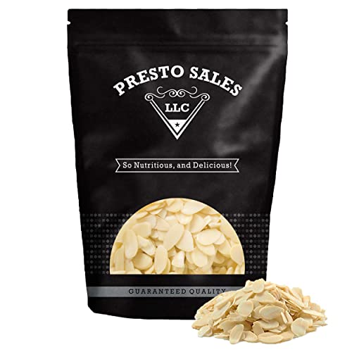 Presto Sales Raw Blanched Sliced Almonds NEW FRESH January 2023 ...