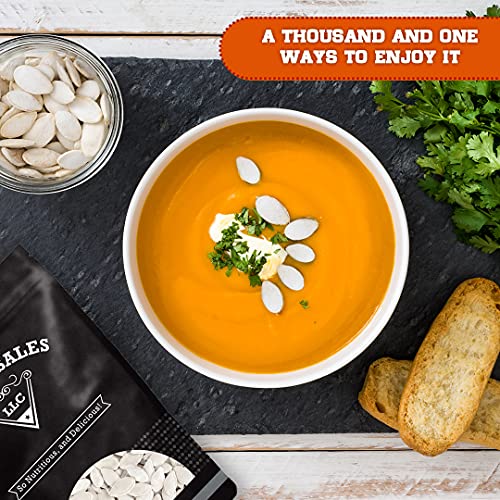 Pumpkin Seeds, Raw In shell Snow white, Oil Free, Healthy Snack,...