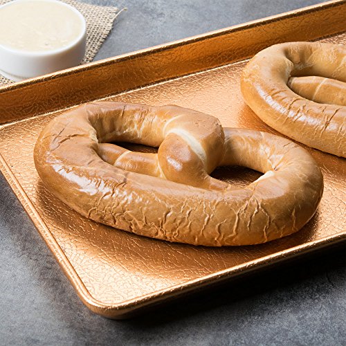 Pretzelhaus Bakery Authentic Bavarian Plain Soft Pretzel, Pack O