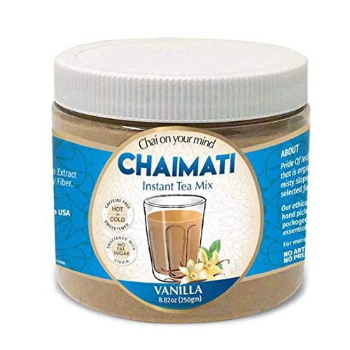 ChaiMati - Vanilla Chai Latte | Powdered Instant Tea Mix 8.8oz/2...