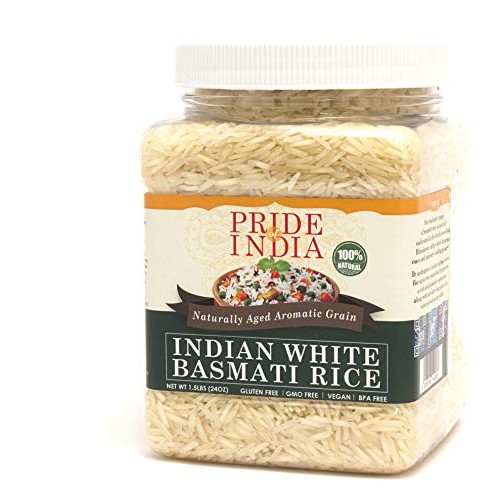 Pride Of India - Extra Long Indian Basmati Rice - Naturally Aged