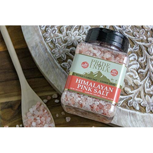 Pride Of India - Dark Himalayan Pink Salt Crystals W/ 84+ Natura