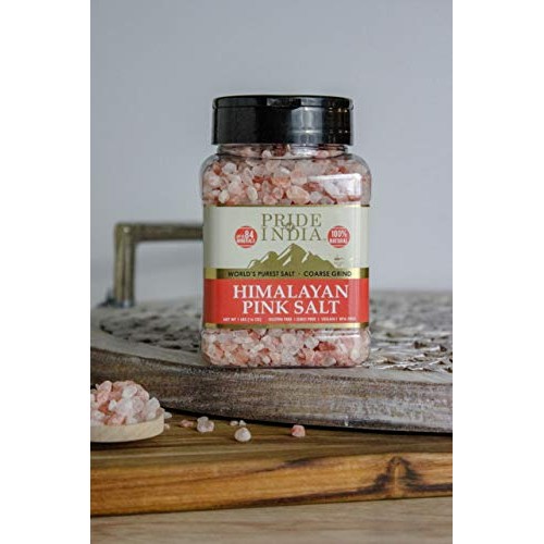 Pride Of India - Dark Himalayan Pink Salt Crystals W/ 84+ Natura