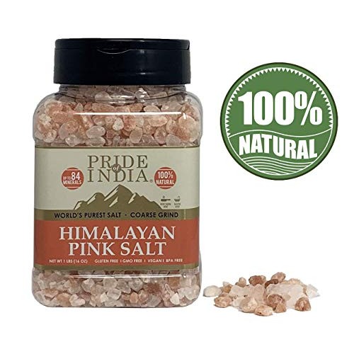 Pride Of India - Dark Himalayan Pink Salt Crystals W/ 84+ Natura
