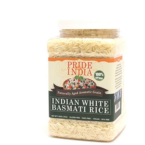 Pride Of India - Extra Long Indian Basmati Rice, Naturally Aged