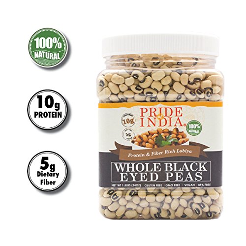 Pride Of India - Indian Whole Black Eyed Peas - Protein &Amp; Fiber