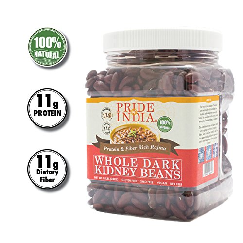 Pride Of India - Indian Whole Dark Kidney Beans - Protein &Amp; Fibe