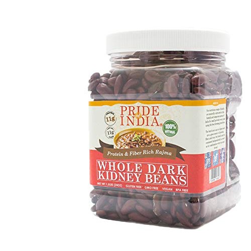 Pride Of India - Indian Whole Dark Kidney Beans - Protein &Amp; Fibe