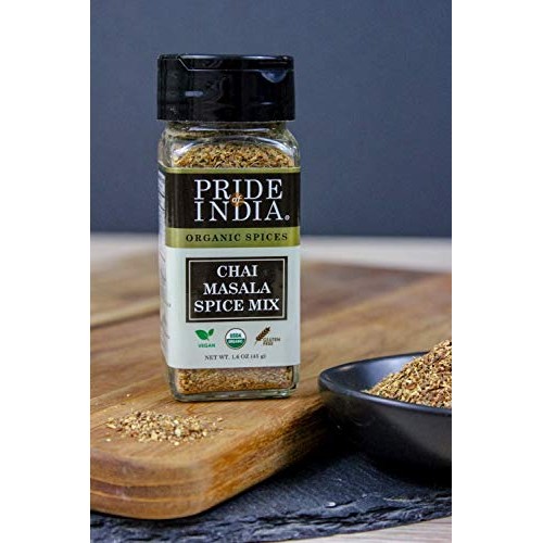 Pride Of India - Organic Chai Masala Mulling Spice Mix - 1.6Oz