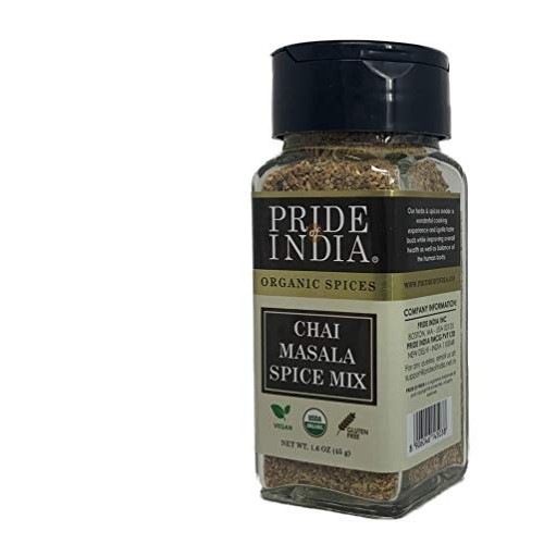 Pride Of India - Organic Chai Masala Mulling Spice Mix - 1.6Oz