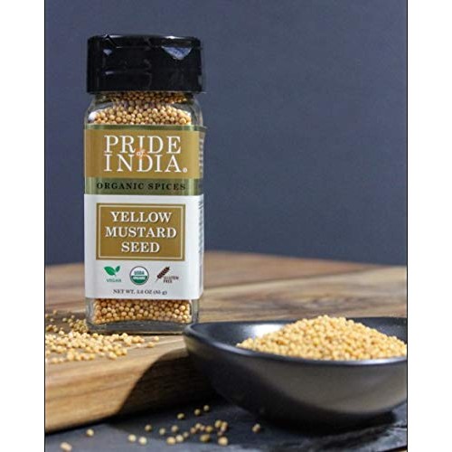 Pride Of India - Organic Coriander Seed Whole - 1.4 Oz 40 Gm S