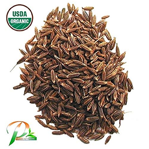 Pride Of India - Organic Cumin Seed Whole - 2 Oz 56.7 Gm Dual