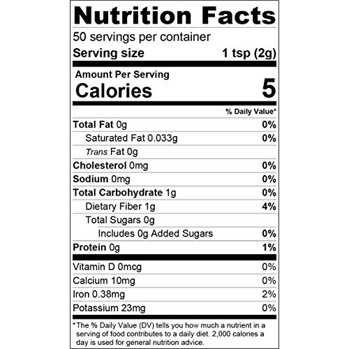 Pride Of India- Organic Curry Leaf Powder Ground - 8 Oz Half Po