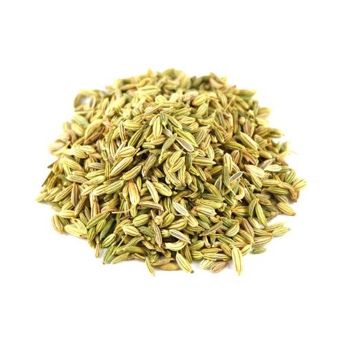 Pride Of India - Organic Fennel Seed Whole - 16 Oz 453 Gm Larg