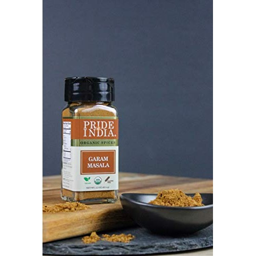 Pride Of India -Organic Garam Masala Ground, 2.2 Oz 62 Gm Dual