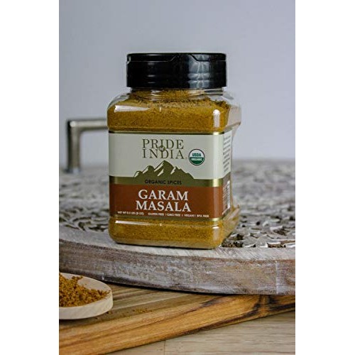 Pride Of India - Organic Garam Masala Ground - 8 Oz 227 Gm Lar