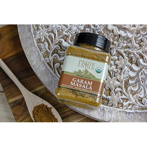 Pride Of India - Organic Garam Masala Ground - 8 Oz 227 Gm Lar