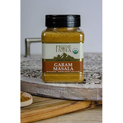 Pride Of India - Organic Garam Masala Ground - 8 Oz 227 Gm Lar