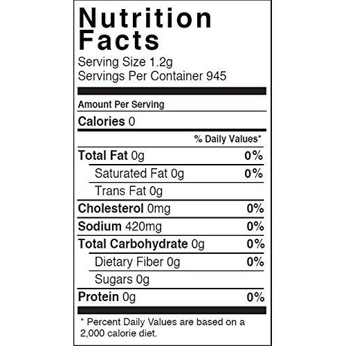 Pride Of India - Pure Himalayan Pink Salt - Enriched w/ 84+ Natu...