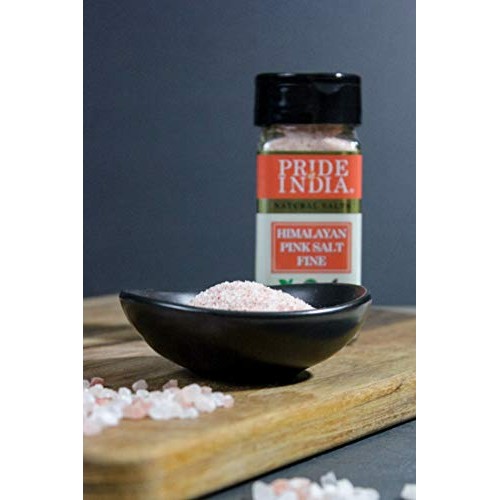 Pride Of India - Pure Himalayan Pink Salt - Enriched w/ 84+ Natu...