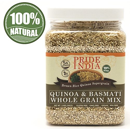 Pride Of India - Quinoa &Amp; Basmati Whole Grain Mix - Brown Rice Q