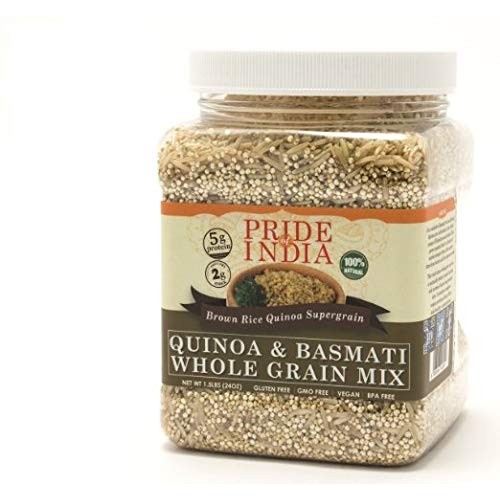 Pride Of India - Quinoa &Amp; Basmati Whole Grain Mix - Brown Rice Q