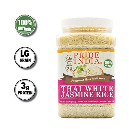 Pride Of India - Thai White Jasmine Rice - Fragrant Hom Mali Ric