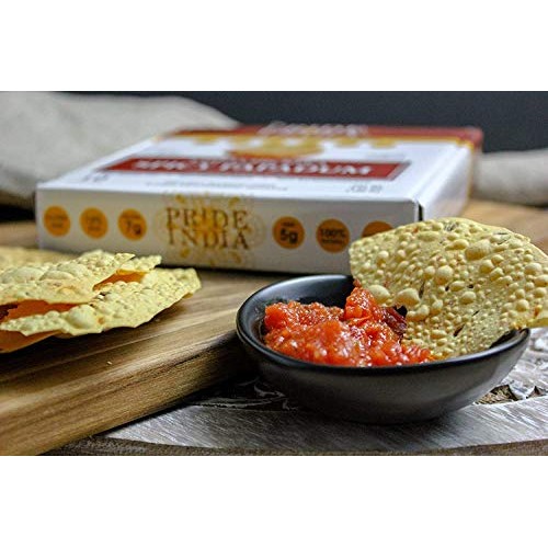 Pride Of India - Tikka Curry Mung Bean Moong Dal Papadum Lenti